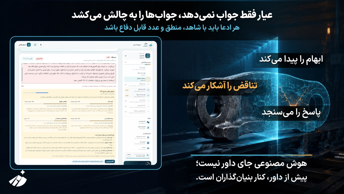عیار ابهام را پیدا و پاسخ را دوباره ارزیابی می‌کند