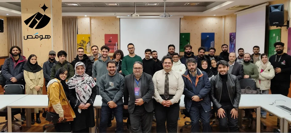تصویر منتشرشده در هومص از هکاتون حفاری بهینه با هوش مصنوعی