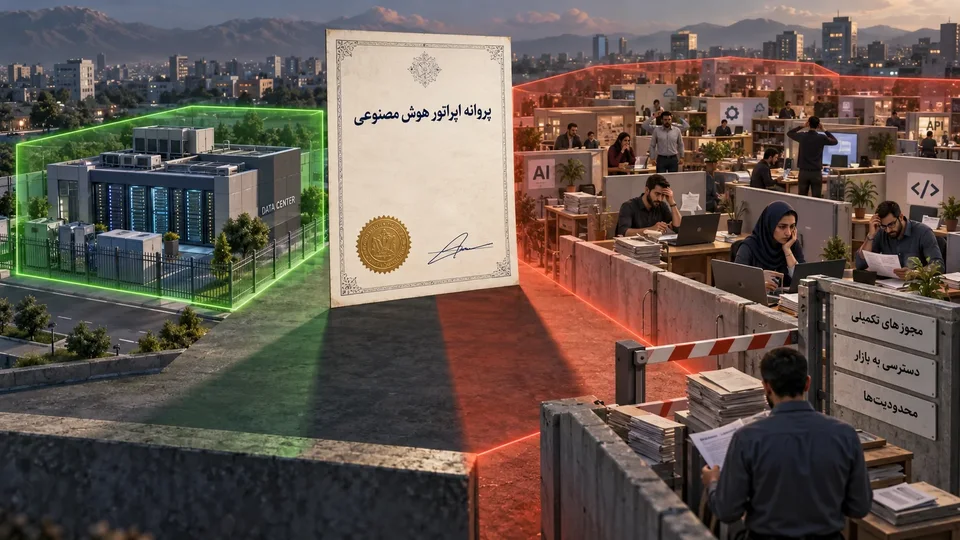 پروانه اپراتور هوش مصنوعی: تفسیر محدود یا متن موسع؟